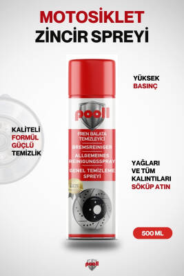 Pooll Fren Balata Temizleme Spreyi 500 ML