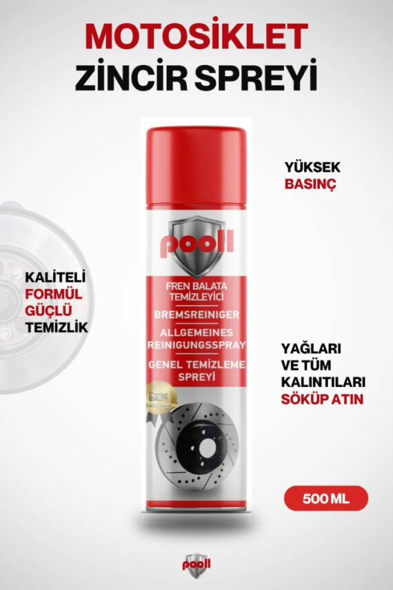 Pooll Fren Balata Temizleme Spreyi 500 ML - 1