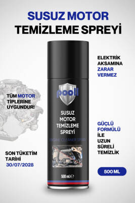 Pooll Susuz Motor Temizleme Spreyi 500 ML